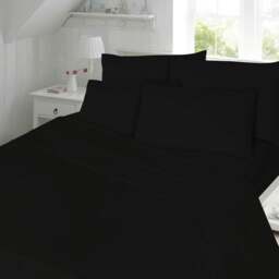 Rackhams T180 Percale Duvet Cover Set Bedding - Cream - King - thumbnail 5