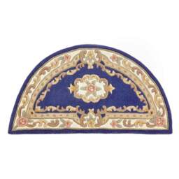 Rackhams Shensi Navy Medallion Rug - 75X150 cm - thumbnail 5