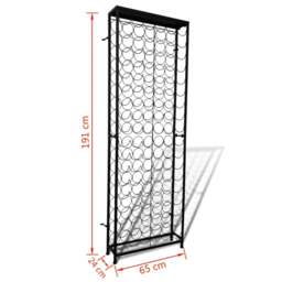 Rackhams Wine Rack for 108 Bottles Metal - thumbnail 5