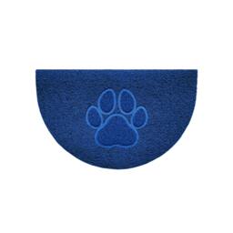 Rackhams Paw Embossed Halfmoon Indoor/Sheltered Outdoor Spaghetti Doormat - Beige - thumbnail 5