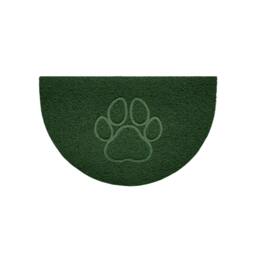 Rackhams Paw Embossed Halfmoon Indoor/Sheltered Outdoor Spaghetti Doormat - Beige - thumbnail 6