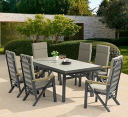 Rackhams Darwin 6-Seater Corner Dining Set - Garden Furniture Shop