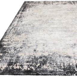 Rackhams Kuza Border Grey Rug - 200x290cm - thumbnail 3