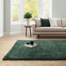 Rackhams Atlas Emerald Shaggy Rug - 160x230cm - thumbnail 2