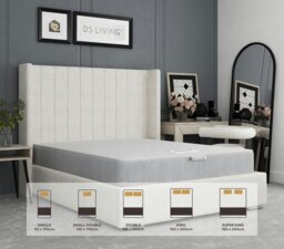 Rackhams Posturetech 12.5 Bonnell Spring Mattress with Firm Comfort Layers - 5ft - King - Aurora by DS Living - thumbnail 6