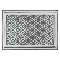 Rackhams The Gardener Reversible Geo Pattern Outdoor Garden Rug 120x170cm - thumbnail 2