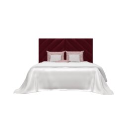 Rackhams Rose Kingsize Headboard - Wine - Wine - thumbnail 2