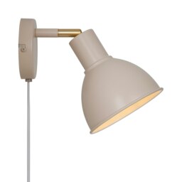 Rackhams Pop - Wall light - Beige - Brown - Metal - 1 - thumbnail 1