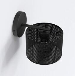Rackhams LUX Wall Lamp 1 x E27 Black - thumbnail 5