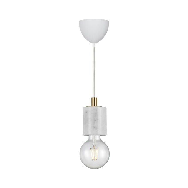 Rackhams Siv - Pendant Kit - White - White - Marble - 1 - image 1