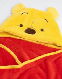 Rackhams Disney Unisex Kids Red Winnie The Pooh Hooded Blanket (One Size) - thumbnail 2