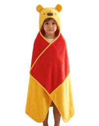 Rackhams Disney Unisex Kids Red Winnie The Pooh Hooded Blanket (One Size) - thumbnail 1