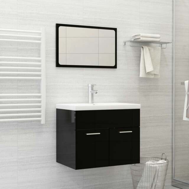Rackhams Built-in Basin with Faucet 61x39x18 cm Ceramic White