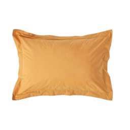 Rackhams Egyptian Cotton Oxford Pillowcase 200 TC, Standard Size - Mustard Yellow - thumbnail 1