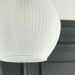 Rackhams Hamilton 3 Light Antique Brass Semi Flush Ceiling Light - thumbnail 5