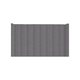 Rackhams Poppy Double Headboard - Steel - Steel - thumbnail 1