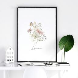 Rackhams Laundry Room Posters - Set of 2 wall art prints - A4 8.27 x 11.69 in / 21 x 29.7 cm - Satin Photo paper 280 gsm - Oak Frame - thumbnail 5