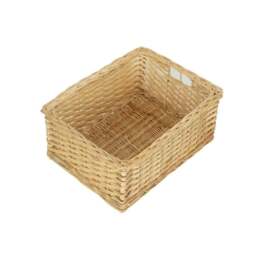 Rackhams Buff Willow Kitchen Wicker Storage Basket - Medium - thumbnail 3