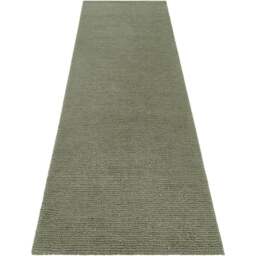 Rackhams Supersoft Unicolor Short-Pile Green Rug - 80X250 cm - thumbnail 6