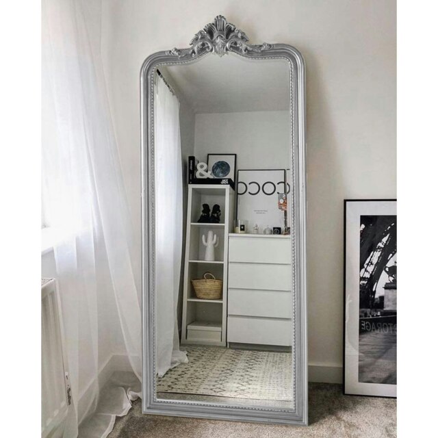 Rackhams Cadman Full Length Mirror Silver - 190cm x 80cm - Silver - image 1