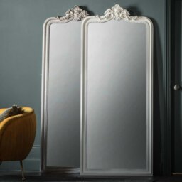 Rackhams Cadman Full Length Mirror Silver - 190cm x 80cm - Silver - thumbnail 4