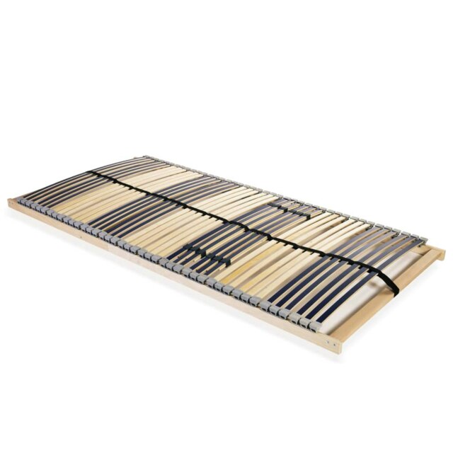 Rackhams Slatted Bed Base with 42 Slats 7 Zones 140x200 cm