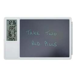 Rackhams Digital Memo Board and Day Date Clock - thumbnail 2