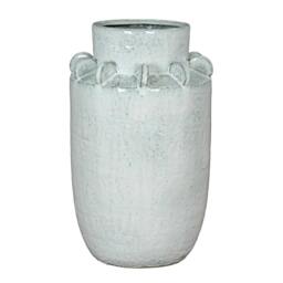 Rackhams Dara Vase - White - 22cm x 23cm x 23cm - White - 100% Mixed - thumbnail 2