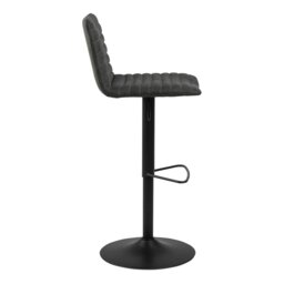 Rackhams Kimmy Bar Stool in Grey Fabic Set of 2 - 1 - thumbnail 3