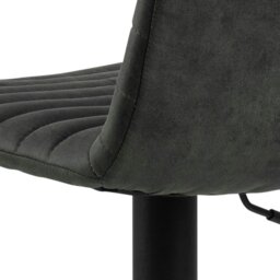 Rackhams Kimmy Bar Stool in Grey Fabic Set of 2 - 1 - thumbnail 6