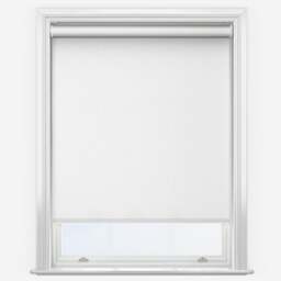 Rackhams White Trimmable Thermal Blackout Roller Blinds - 70cm - thumbnail 1
