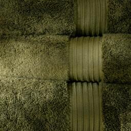 Rackhams Olive Green Egyptian Cotton Bath Towels - 4 Pack - thumbnail 3