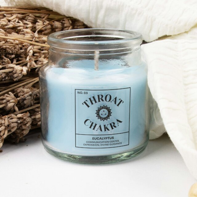 Rackhams Seven Chakra Candles - Eucalyptus - image 1