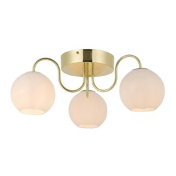 Rackhams Franca - Ceiling light - Brass - Gold - Metal - 1 - thumbnail 1