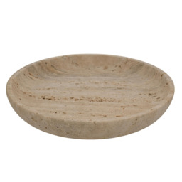 Rackhams Travertine Decorative Plate - Brown - thumbnail 3