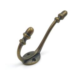 Rackhams Cast Iron Acorn Design Hat & Coat Hook In Antique Copper Finish 130mm - Pack of 5 - thumbnail 4