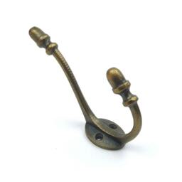 Rackhams Cast Iron Acorn Design Hat & Coat Hook In Antique Copper Finish 130mm - Pack of 5 - thumbnail 5