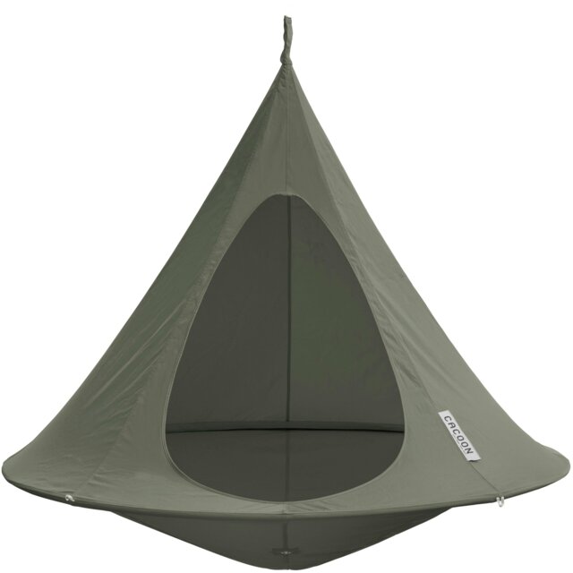 Rackhams Double Cacoon Hanging Chair - Khaki - image 1