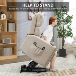 Rackhams Lift Chair for Living Room, Recliner Chair with Massage - thumbnail 4