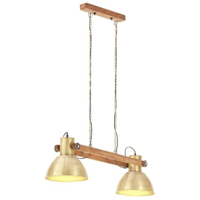 Rackhams Industrial Hanging Lamp 25 W Brass 109 cm E27