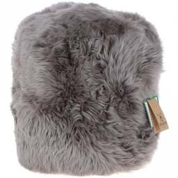 Rackhams Sheepskin Pouffe Stool: FF-POUFFE - Sheepskin - Ivory - One Size - thumbnail 6