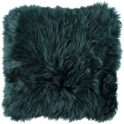 Rackhams Long-Wool Sheepskin Cushion - 35x35 cm - Candy - thumbnail 6