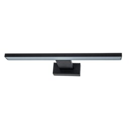 Rackhams Shine Black LED 7W Wall Lamp Stylish Matt Black Light With IP44 Rating Perfect For Mounting Abobe A Bathroom Mirror - thumbnail 4