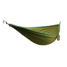 Rackhams TrunkTech™ Single Hammock - Navy / Lime Green - thumbnail 3