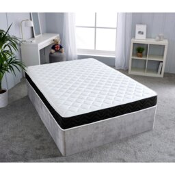 Rackhams Midnight Cooltouch Hybrid Mattress - 18cm Deep, Soft Feel - Black - 1 - European King Size Mattress (160cm x 200cm) - thumbnail 5