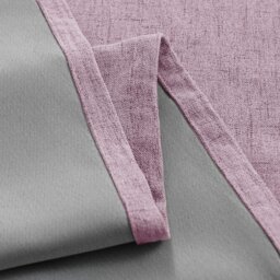 Rackhams Lavender Lilac Lined Blackout Eyelet Curtain Pair - 46 x 63 Inch Drop - thumbnail 3