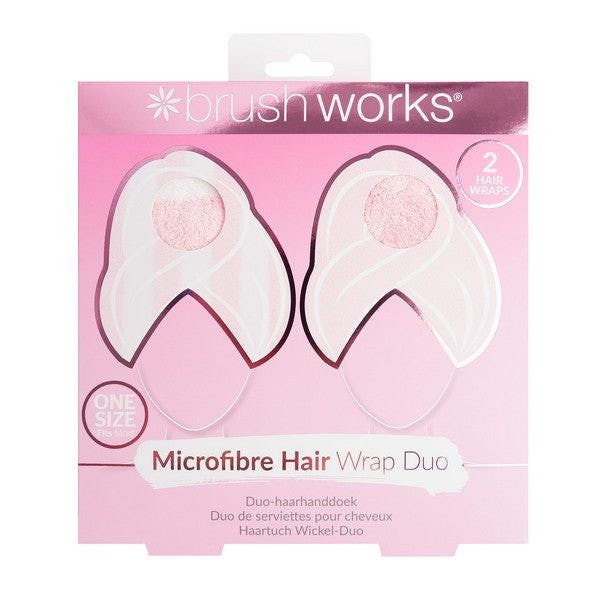 Rackhams Hair Towel Wrap - Duo - image 1