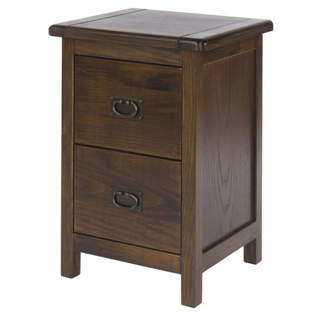 Rackhams Boston 2 Drawer Petite Bedside Cabinet - image 1