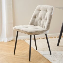 Rackhams Brooke Dining Chair in Monza Beige Set of 2 - 1 - thumbnail 6