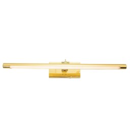 Rackhams Polished Gold Wireless Rechargeable 5w LED Touch Dimmable Picture Wall Light - thumbnail 2